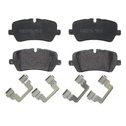 Land Rover Brakes Kit - Pads Rear (Low-Metallic) LR079935 - Brembo P44021